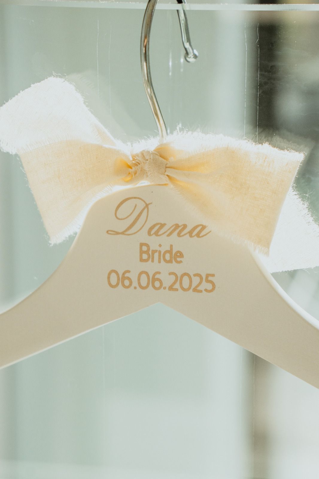 Gepersonaliseerde klerenhanger