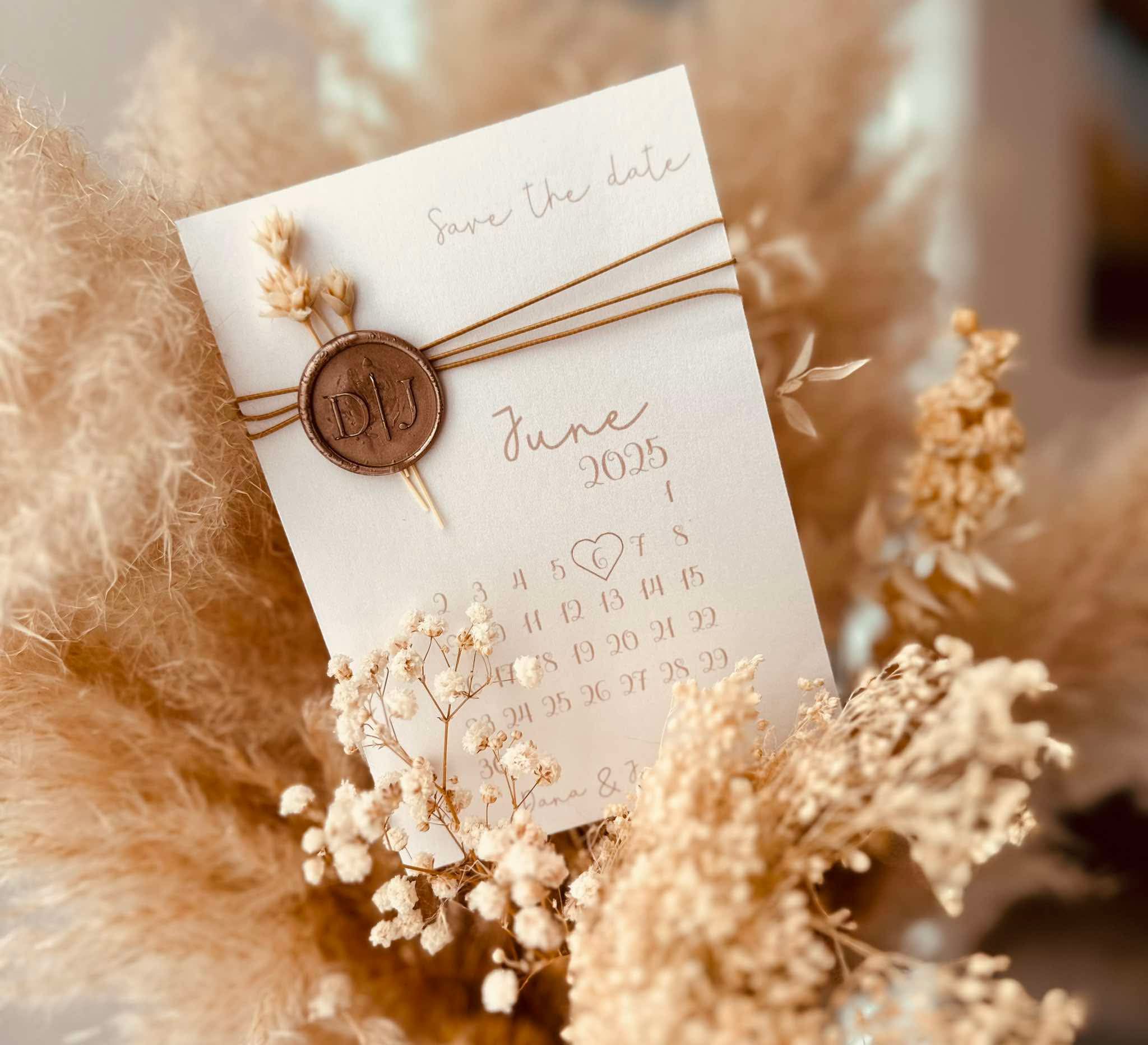 Save The Date - Trouwuitnodigingen - image 3