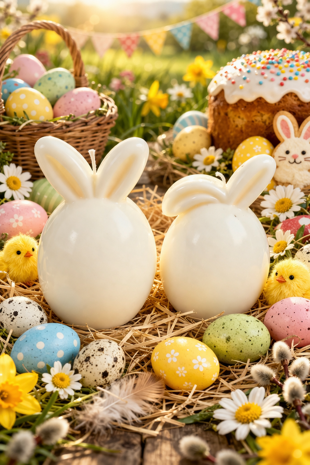 Minimalistische paashaas